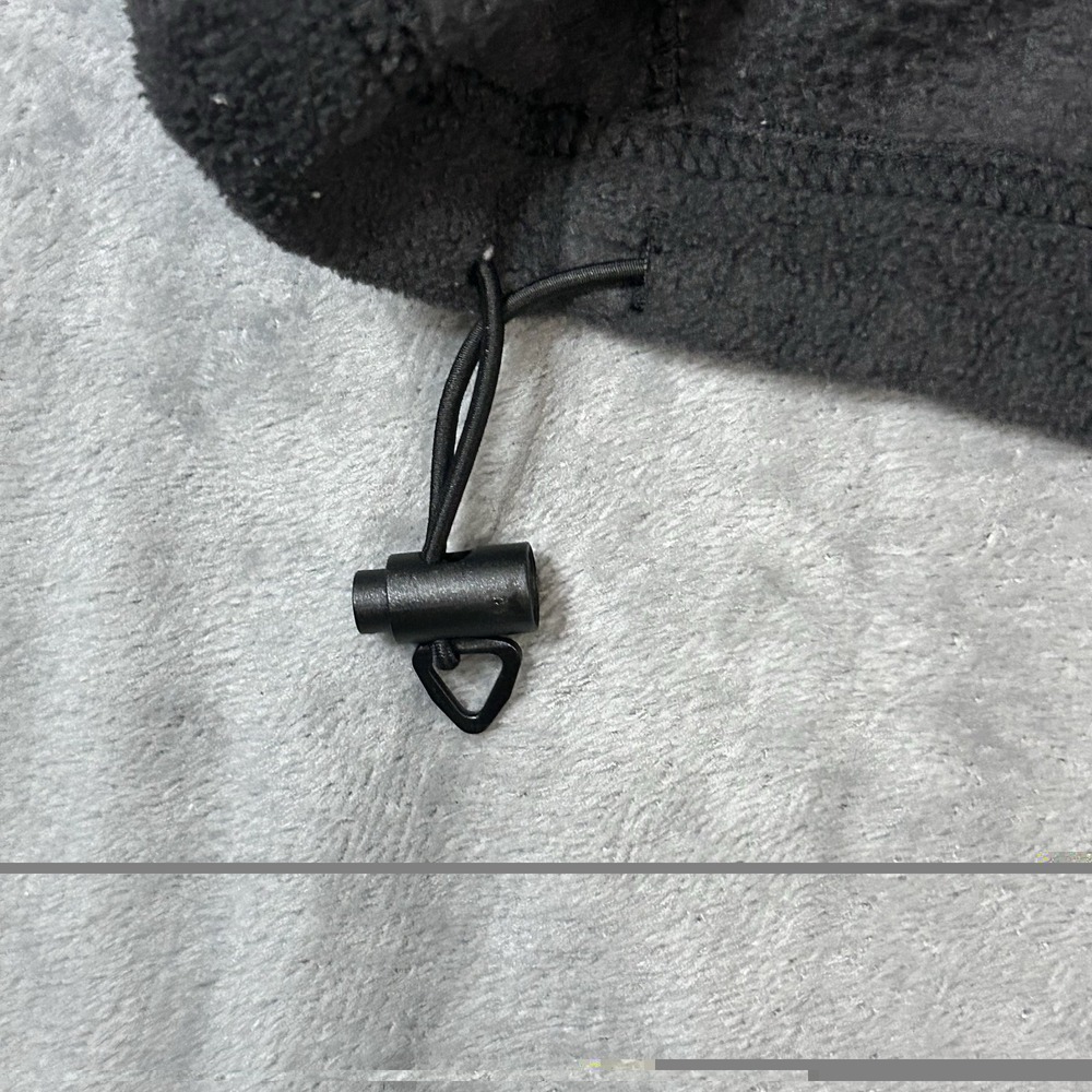 Columbia Men's XL Full Zip Fleece Jacket Black Soft Warm Outdoor Layer WM6113 - Picture 7 of 11